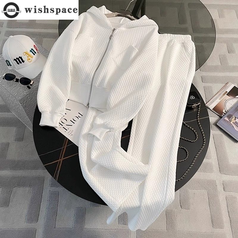 Winter Clothing Sale - 화이트 캐주얼 스포츠 정장 새로운 여성의