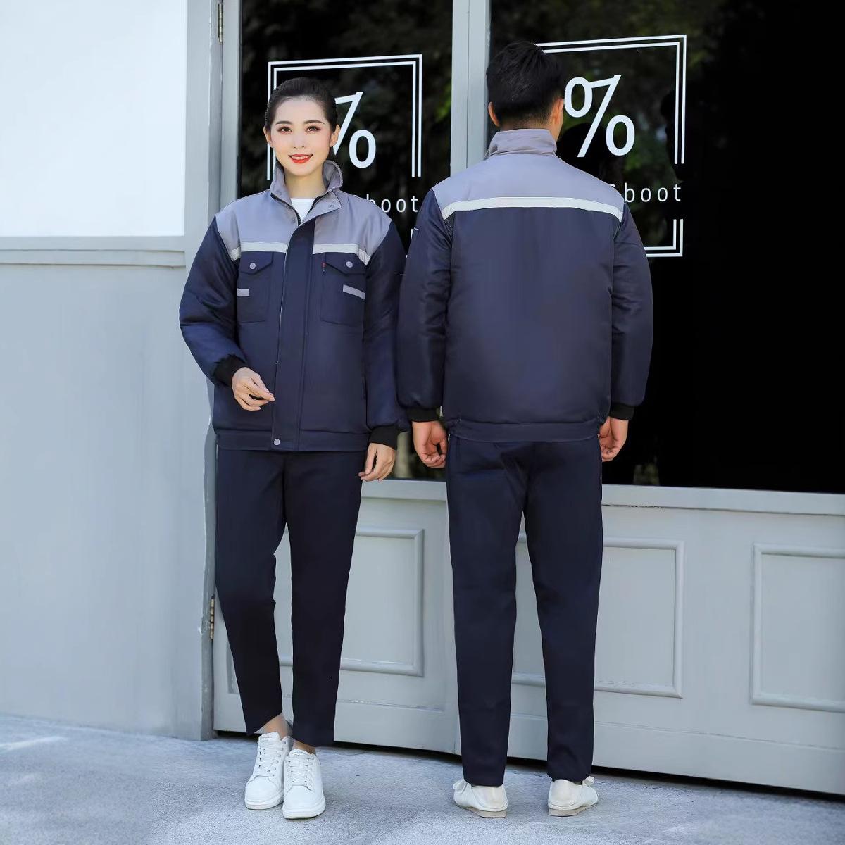 겨울용 두꺼운 반사띠 면 의류 용접 자동차 수리 공장  - Winter Clothing Logos 리뷰 및 가격