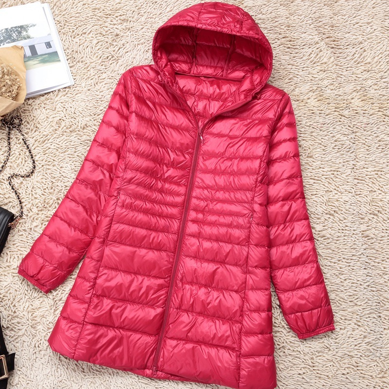 플러스 사이즈 5XL 6XL 7XL 여성용 후드 퍼퍼  - Winter Clothing Equipment 리뷰 및 가격