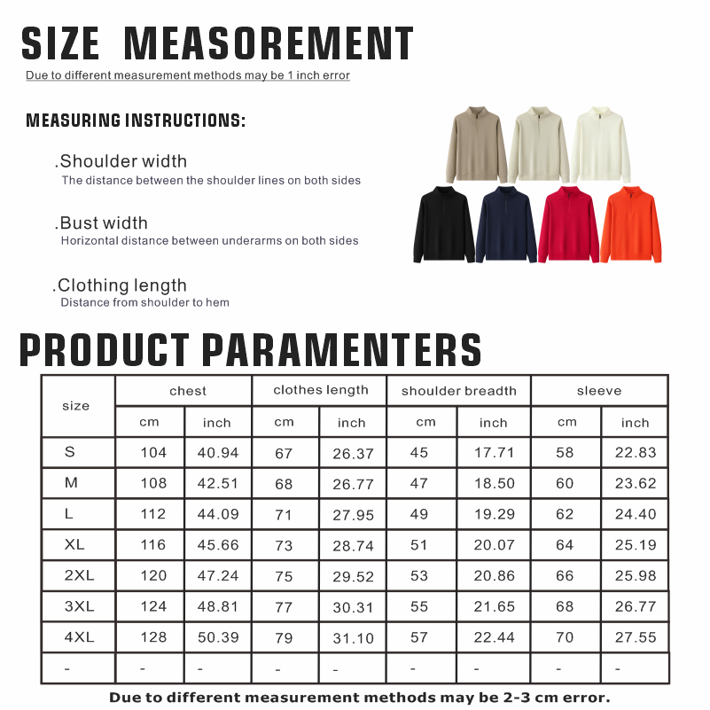맞춤 로고 남성 하프 집업 스웨트셔츠 긴팔 재킷 스웨트 - Winter Clothing Logos 리뷰 및 가격