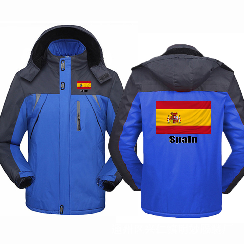2026 축구 팀 가을, 겨울 남성 스페인 국기 로고  - Winter Clothing Logos 리뷰 및 가격