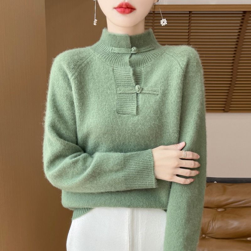 가을, 겨울 어머니의 스웨터 스탠드 칼라 여성 의류 중 - Winter Under Clothing 리뷰 및 가격