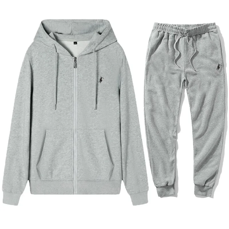 2026 남성 클래식 후드티 스포츠 바지 세트 가을 겨 - Winter Clothing Equipment 리뷰 및 가격