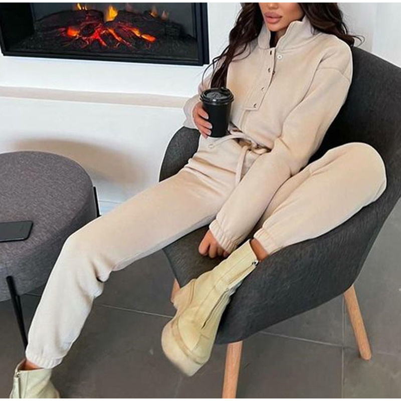 여성용 캐주얼 스탠드 칼라 점프수트, 지퍼 원피스, 긴 - Winter Clothing Sale 리뷰 및 가격